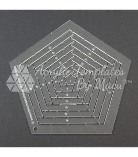 Plantilla Log Cabin ATL 510/10 PENTAGON BIG