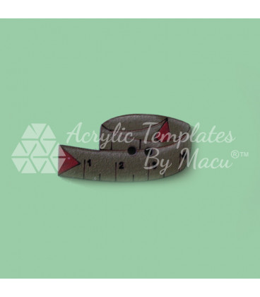 BOTÓN MADERA METRO VERDE PEQUEÑO