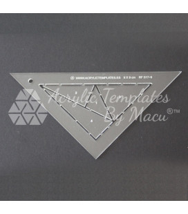 Plantilla Log Cabin ATL 517/9 STAR POINT