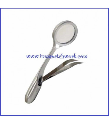 Lupa con pinza de sujección C1283