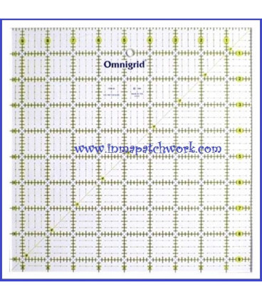 Regla OMNIGRID cuadrada 15 x 15 cm.C7781