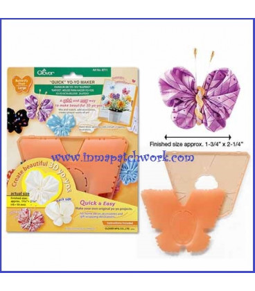 Plantilla Yo-Yos MARIPOSA (grande)-C1258