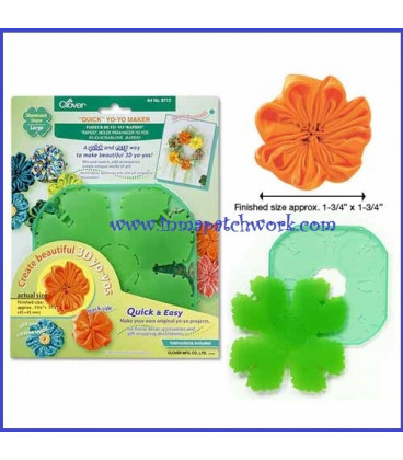 Plantilla Yo-Yos TREBOL (grande)-C1259