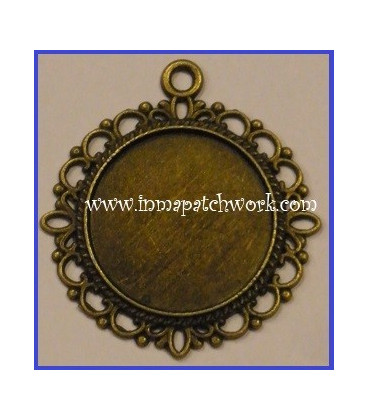 Colgante circular II Oro Viejo