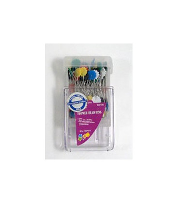 Alfileres Flor caja 50 unid